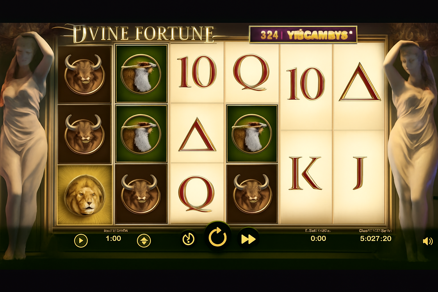 Divine Fortune Megaways preview